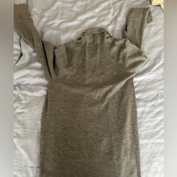 ALLSAINTS Open Cardigan merino wool large - Picture 3 of 5